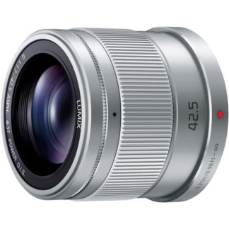 H-HS043-S<BR>デジタル一眼カメラ用交換レンズ LUMIX G 42.5mm/F1.7 ASPH./POWER O.I.S. （シルバー）<BR>パナソニック㈱（家電）