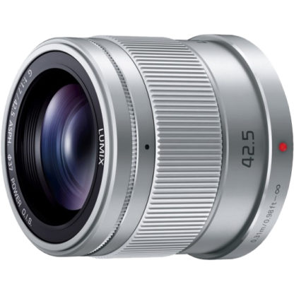 H-HS043-Sデジタル一眼カメラ用交換レンズ LUMIX G 42.5mm/F1.7 ASPH./POWER O.I.S. （シルバー）パナソニック㈱（家電）