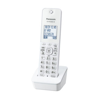 パナソニック電話機(増設用子機 )ホワイト KX-FKD405-W