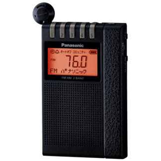 RF-ND380R-K<BR>FM/AM 2バンドレシーバー （ブラック）<BR>パナソニック㈱（家電）