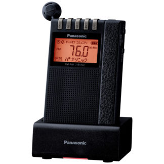 RF-ND380RK-K<BR>FM/AM 2バンドレシーバー （ブラック）<BR>パナソニック㈱（家電）