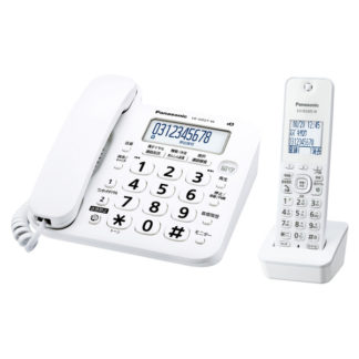VE-GD27DL-Wコードレス電話機（子機1台付き）（ホワイト）パナソニック㈱（家電）