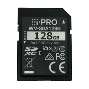 WV-SDA128G<BR>i-PRO機器専用SDXCメモリーカード（128GB）<BR>パナソニック㈱
