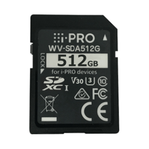WV-SDA512G<BR>i-PRO機器専用SDXCメモリーカード（512GB）<BR>パナソニック㈱
