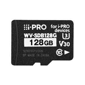WV-SDB128G<BR>i-PRO機器専用microSDXCメモリーカード（128GB）<BR>パナソニック㈱