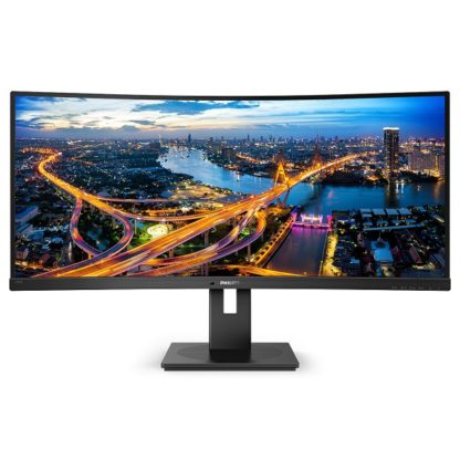 346B1C/11液晶ディスプレイ 34型/3440×1440/HDMI、DisplayPort、USB Type-C/ブラック/スピーカー：あり/5年間フル保証ＰＨＩＬＩＰＳ（ディスプレイ）