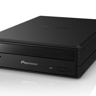BDR-X13JBK<BR>Win11&Mac対応 USB3.2接続 5インチハーフハイト外付BD/DVD/CDライター ブラック ベーシックモデル<BR>パイオニア㈱