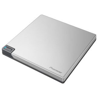 BDR-XD08SVMac＆Windows11対応BDXL対応 USB3.0接続 外付型ポータブルBD/DVD/CDライター シルバーパイオニア㈱