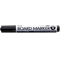 MARKER/BKボードマーカー（ホワイトボード、電子黒板用）（ブラック）/423-283プラス㈱