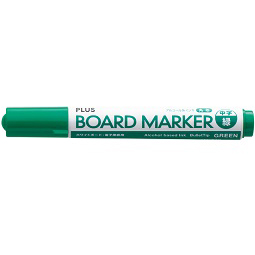 MARKER/GR<BR>ボードマーカー（ホワイトボード、電子黒板用）（グリーン）/423-286<BR>プラス㈱