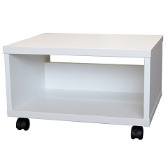 P-WAGON-WH20<BR>コピーボード用プリンタ台 プリンタワゴン（ホワイト）/423-500<BR>プラス㈱