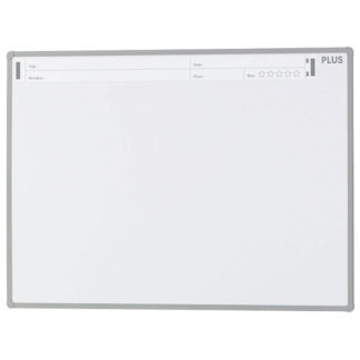 SWB-1209SW/428185<BR>スマホ対応ホワイトボード 「パシャボ」 壁掛スチールタイプ<BR>プラス㈱