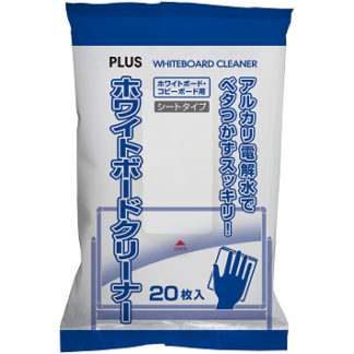 WCL423418<BR>ホワイトボードクリーナー（シートタイプ）<BR>プラス㈱
