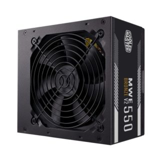 MPE-5501-ACAAW-BJP<BR>MWE 550 Bronze V2 Full Range / 80 PLUS Bronze認証 550W ATX 12V V2.52規格 ATX電源 / DC-DC +LLC 回路設計 アクティブPFC 温度に応じて回転速度を調節するHDBファン搭載<BR>ＣｏｏｌｅｒＭａｓｔｅｒ