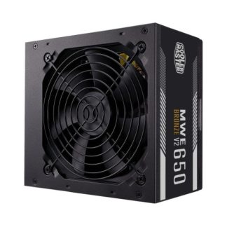 MPE-6501-ACAAW-BJP<BR>MWE 650 Bronze V2 Full Range / 80 PLUS Bronze認証 650W ATX 12V V2.52規格 ATX電源 / DC-DC +LLC 回路設計 アクティブPFC 温度に応じて回転速度を調節するHDBファン搭載<BR>ＣｏｏｌｅｒＭａｓｔｅｒ