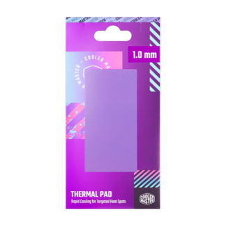 TPX-NOPP-9010-R1<BR>Thermal Pad (厚み1.0mm) M.2 SSDチップ GPU/CPU冷却用途 / 非通電性 / 13.3w/mKの熱伝導率 / 熱伝導両面接着シート<BR>ＣｏｏｌｅｒＭａｓｔｅｒ