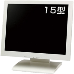 QT-1504P(AVG)<BR>15型/1024×768/D-Sub /パールホワイト/スピーカー：あり<BR>クイックサンプロダクツ㈱