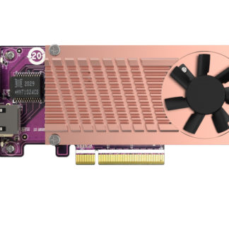 QM2-2P10G1TB<BR>2 x M.2 PCIe SSD + 1ポート 10GbE LANカード (QM2-2P10G1TB、単体)<BR>ＱＮＡＰ　Ｓｙｓｔｅｍｓ