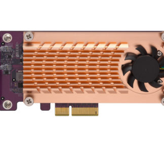 QM2-2P-244A<BR>2 x M.2 PCIe SSD 拡張カード (QM2-2P-244A、単体)<BR>ＱＮＡＰ　Ｓｙｓｔｅｍｓ