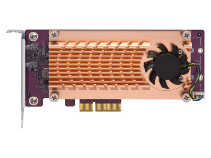 QM2-2P-244A2 x M.2 PCIe SSD 拡張カード (QM2-2P-244A、単体)ＱＮＡＰ　Ｓｙｓｔｅｍｓ