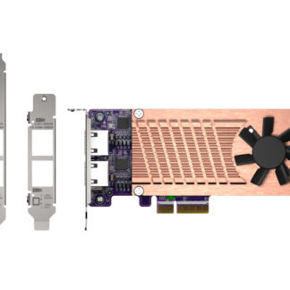 QM2-2P2G2T<BR>2 x M.2 PCIe SSD + 2ポート 2.5GbE LANカード (QM2-2P2G2T、単体)<BR>ＱＮＡＰ　Ｓｙｓｔｅｍｓ