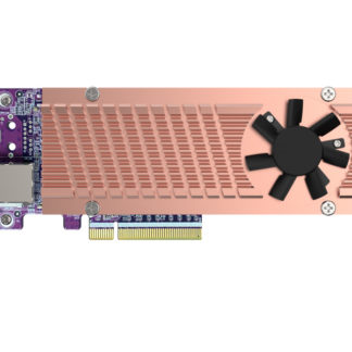 QM2-2P410G1T<BR>2 x M.2 PCIe SSD + 1ポート 10GbE LANカード (QM2-2P410G1T、単体)<BR>ＱＮＡＰ　Ｓｙｓｔｅｍｓ