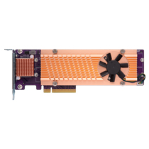 QM2-4P-384<BR>4 x M.2 PCIe SSD 拡張カード (QM2-4P-384、単体)<BR>ＱＮＡＰ　Ｓｙｓｔｅｍｓ