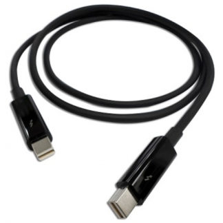 QN-CAB-TBT10M<BR>Thunderboltケーブル 1m (CAB-TBT10M)<BR>ＱＮＡＰ　Ｓｙｓｔｅｍｓ