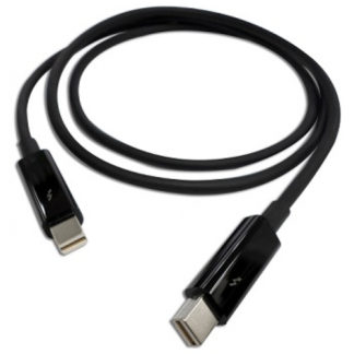 QN-CAB-TBT20M<BR>Thunderboltケーブル 2m (CAB-TBT20M)<BR>ＱＮＡＰ　Ｓｙｓｔｅｍｓ