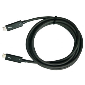 QN-CAB-TBT320M<BR>Thunderbolt 3ケーブル 40Gb/s USB Type-C 2m (CAB-TBT320M-40G-LINTES)<BR>ＱＮＡＰ　Ｓｙｓｔｅｍｓ