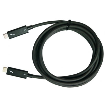 QN-CAB-TBT320MThunderbolt 3ケーブル 40Gb/s USB Type-C 2m (CAB-TBT320M-40G-LINTES)ＱＮＡＰ　Ｓｙｓｔｅｍｓ