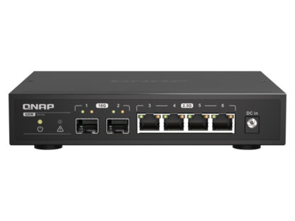 QSW-2104-2Sアンマネージドスイッチ (2 x 10GbE + 5 x 2.5GbE)ＱＮＡＰ　Ｓｙｓｔｅｍｓ