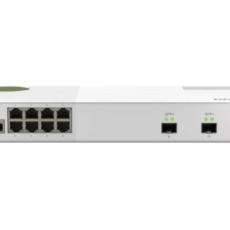 QSW-M2108-2S<BR>QSW-M2108-2S L2 Webマネージドスイッチ (2x10GbE + 8x2.5GbE)<BR>ＱＮＡＰ　Ｓｙｓｔｅｍｓ