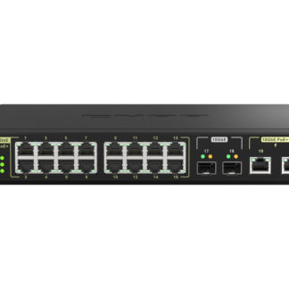 QSW-M2116P-2T2S<BR>L2 WebマネージドPoEスイッチ<BR>ＱＮＡＰ　Ｓｙｓｔｅｍｓ