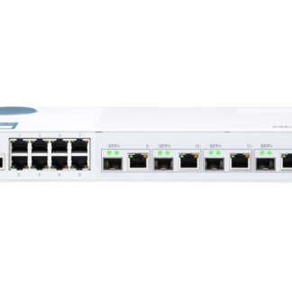 QSW-M408-4C<BR>QSW-M408-4C L2 Webマネージドスイッチ (4 x 10GbE + 8 x 1GbE)<BR>ＱＮＡＰ　Ｓｙｓｔｅｍｓ