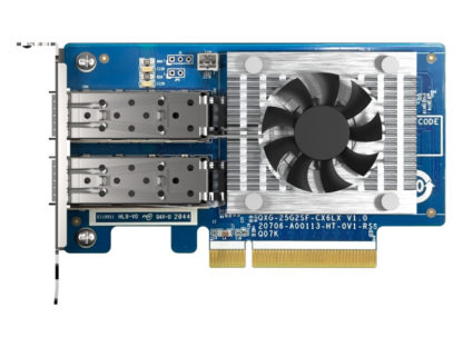 QXG-25G2SF-CX62ポート 25GbE SFP28 LANカード (QXG-25G2SF-CX6、単体)ＱＮＡＰ　Ｓｙｓｔｅｍｓ