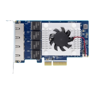 QXG-5G4T-111C/A<BR>4ポート 5GbE NBASE-T LANカード (組込)<BR>ＱＮＡＰ　Ｓｙｓｔｅｍｓ