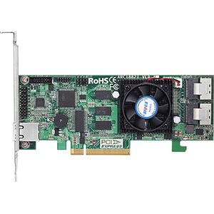 ARC-1225-8iSAS/SATA RAIDカード 8ポート PCIe X8、RAID level 0、1、1E、3、5、6、10、30、50、60対応 LP 2xSFF-8087Ａｒｅｃａ　Ｔｅｃｈｎｏｌｏｇｙ