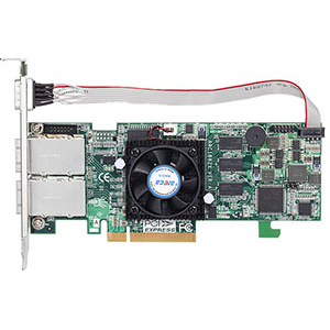 ARC-1225-8X<BR>SAS/SATA RAIDカード 8ポート PCIe X8、RAID level 0、1、1E、3、5、6、10、30、50、60対応 LP 2xSFF-8088<BR>Ａｒｅｃａ　Ｔｅｃｈｎｏｌｏｇｙ