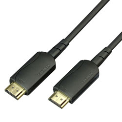 RCL-HDAOC4K30-020<BR>HDMI光ファイバーケーブル 4K30Hz対応 (20m)<BR>ラトックシステム㈱