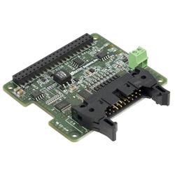 RPi-GP10M<BR>Raspberry Pi I2C 絶縁型デジタル入出力ボード MILコネクタモデル<BR>ラトックシステム㈱
