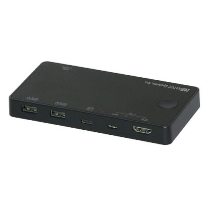 RS-240CA-4K4K HDMIディスプレイ/USBキーボード・マウス パソコン切替器 (USB-C/Aパソコン対応)ラトックシステム㈱
