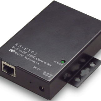 RS-ET62<BR>PoE to RS-232C コンバーター<BR>ラトックシステム㈱