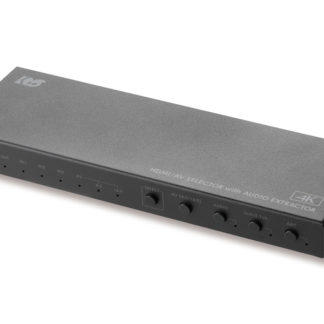 RS-HASW41A-4K<BR>4K60Hz対応 外部音声出力付 4入力1出力 HDMI/AV切替器<BR>ラトックシステム㈱