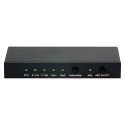 RS-HD2HDA-4K<BR>4K60Hz/HDCP2.2対応 HDMIオーディオ分離器<BR>ラトックシステム㈱