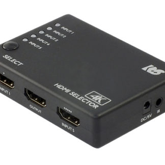 RS-HDSW51-4KZ<BR>4K60Hz対応 5入力1出力 HDMI切替器<BR>ラトックシステム㈱