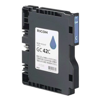 515923<BR>RICOH SGカートリッジ シアン GC42C<BR>㈱リコー