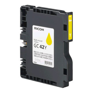 515925<BR>RICOH SGカートリッジ イエロー GC42Y<BR>㈱リコー