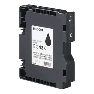 515926<BR>RICOH SGカートリッジ ブラック GC42K<BR>㈱リコー