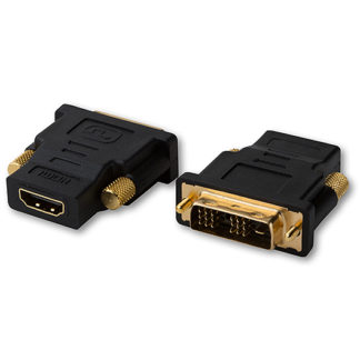 HDMI-DVI-FMHDMI/DVI変換アダプタ（HDMIメス-DVI18ピンオス変換）㈱ラウンド